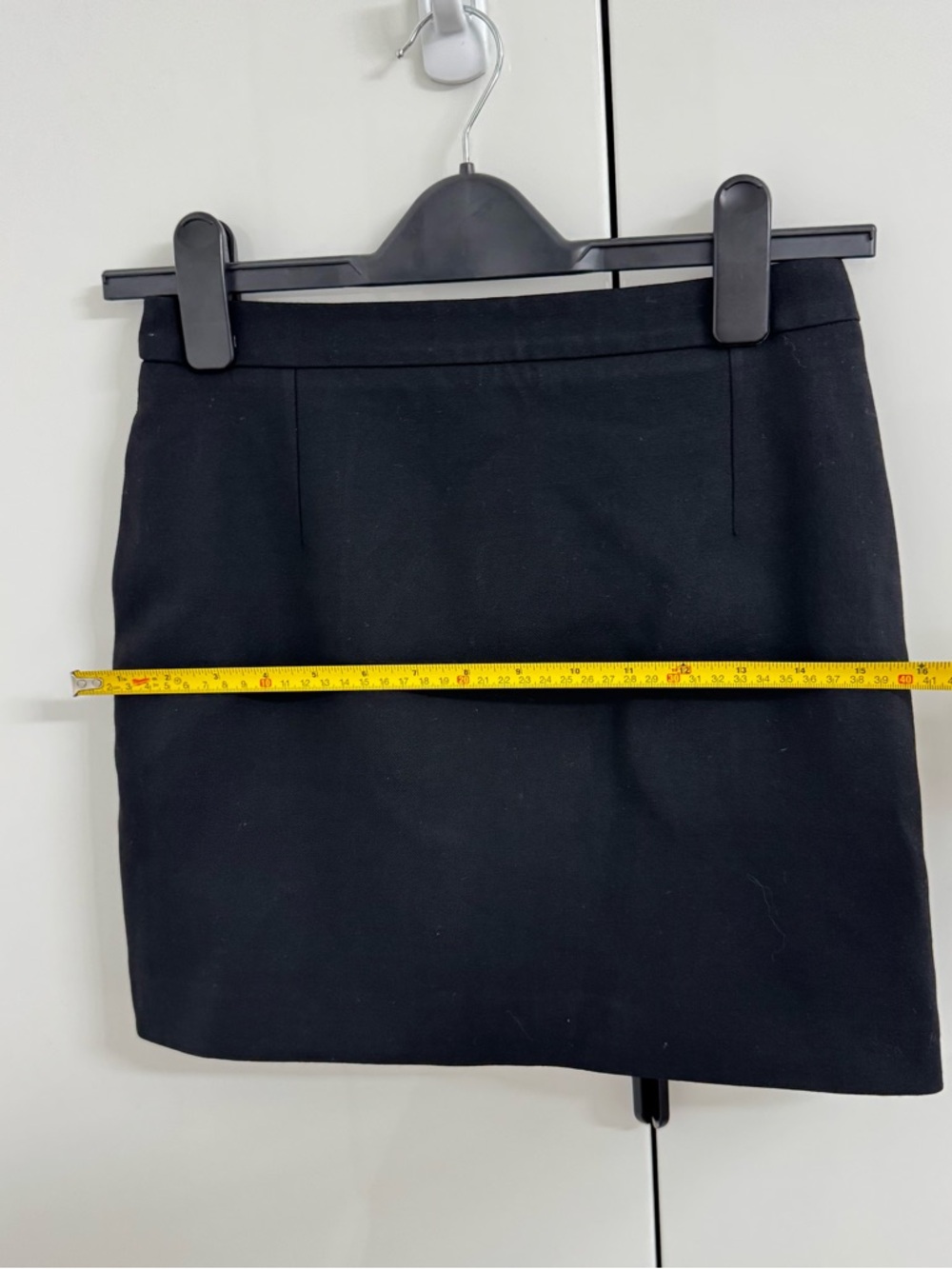 Saint Laurent Black Mini Skirt - Minimal A-Line - Picture 6 of 8